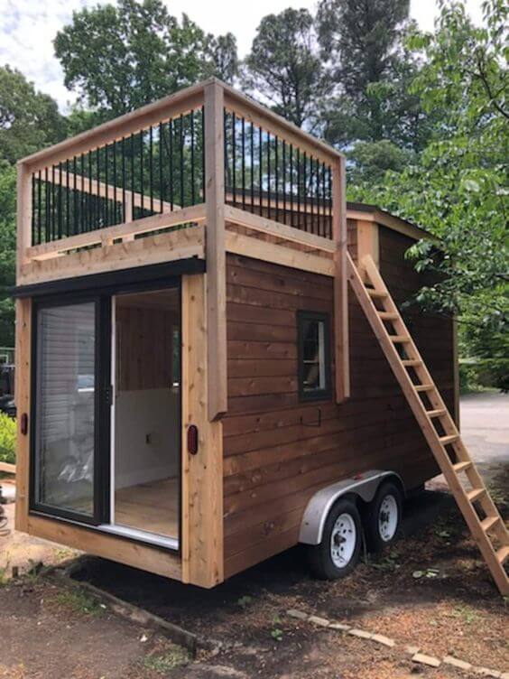 tiny house rodante madera